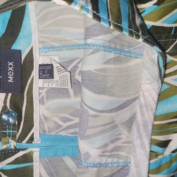 Mexx Tropical Leaf Print Skirt 10 - Picture 2 of 3